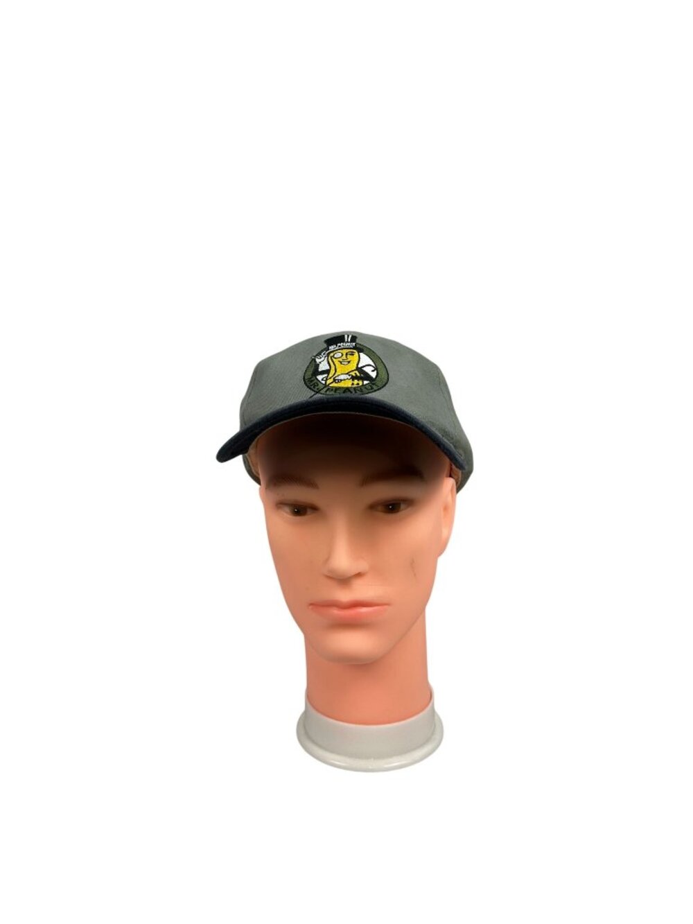 Vintage Mr. Peanut Snapback Hat Green & Navy Adjustable Embroidered Logo Cap